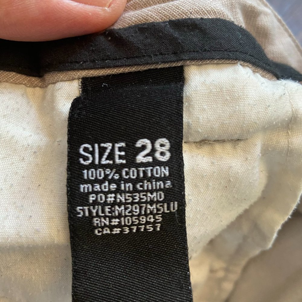 Element Khaki Shorts - Size 28 - Picture 7 of 7